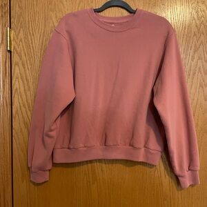 Hollister Pink Sweatshirt Soft Cotton Blend Casual
